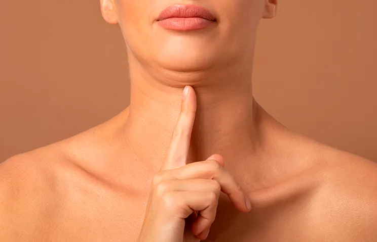 Double chin image 1